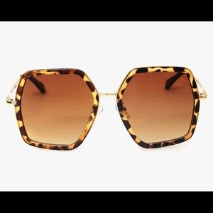 Oversized sunglasses